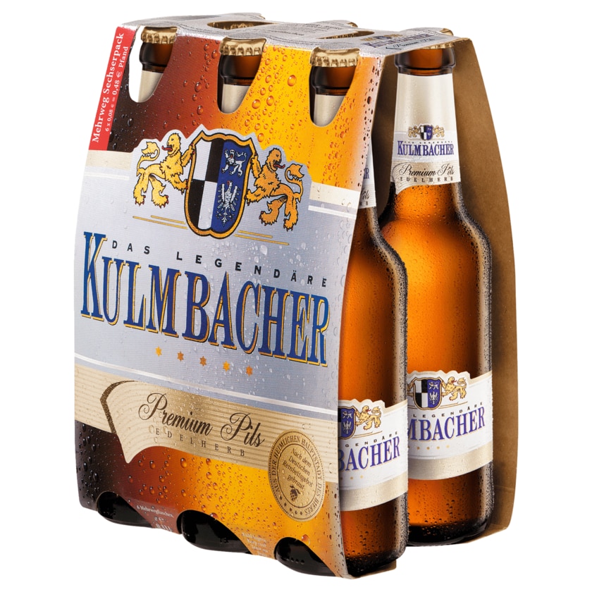 Kulmbacher Premium Pils Edelherb 6x0,33l
